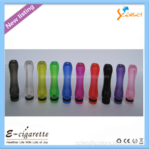 Various and Colorful Drip Tips 510 Clear Plastic Drip Tips